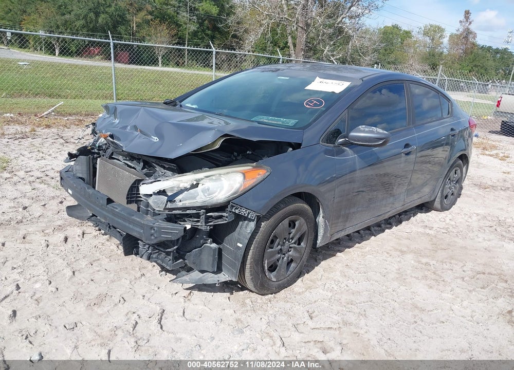 2016 KIA FORTE LX VIN: KNAFK4A66G5572554