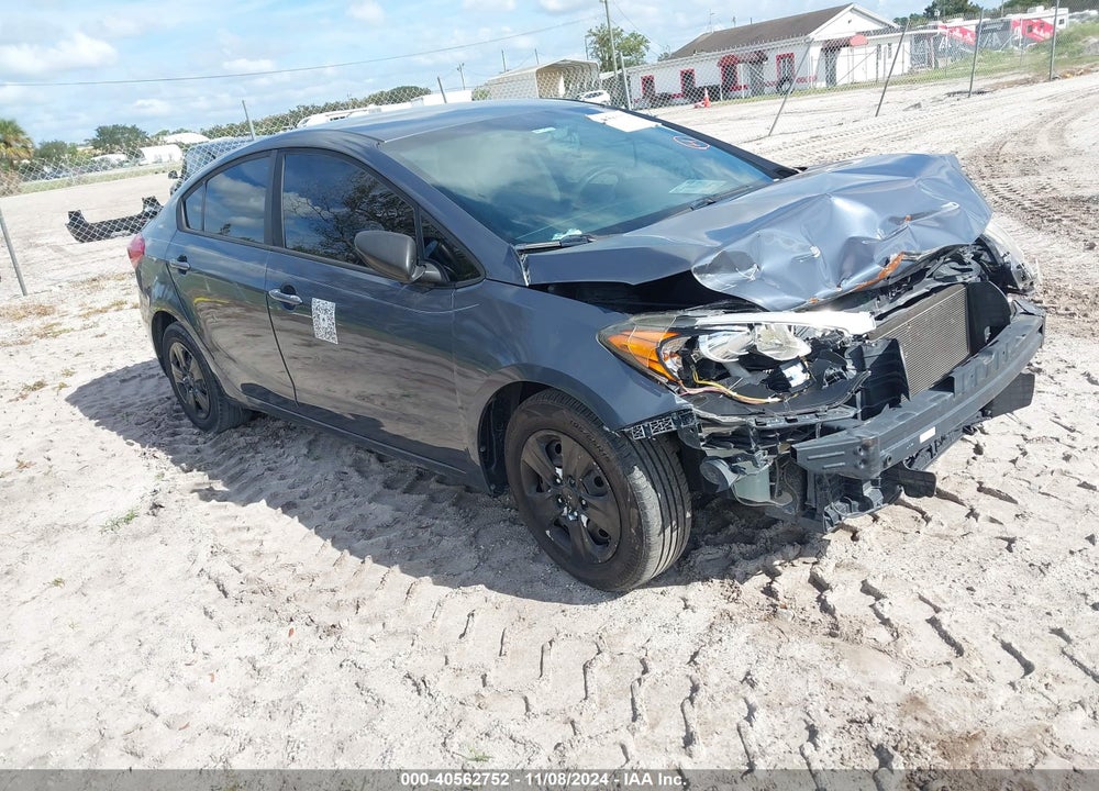 2016 KIA FORTE LX VIN: KNAFK4A66G5572554