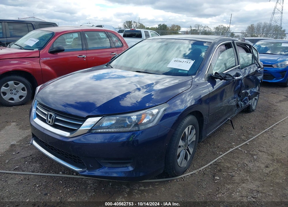 2013 HONDA ACCORD LX VIN: 1HGCR2F30DA151647