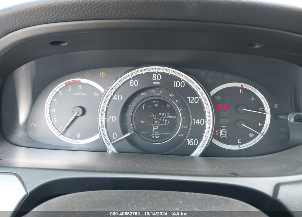 2013 HONDA ACCORD LX VIN: 1HGCR2F30DA151647