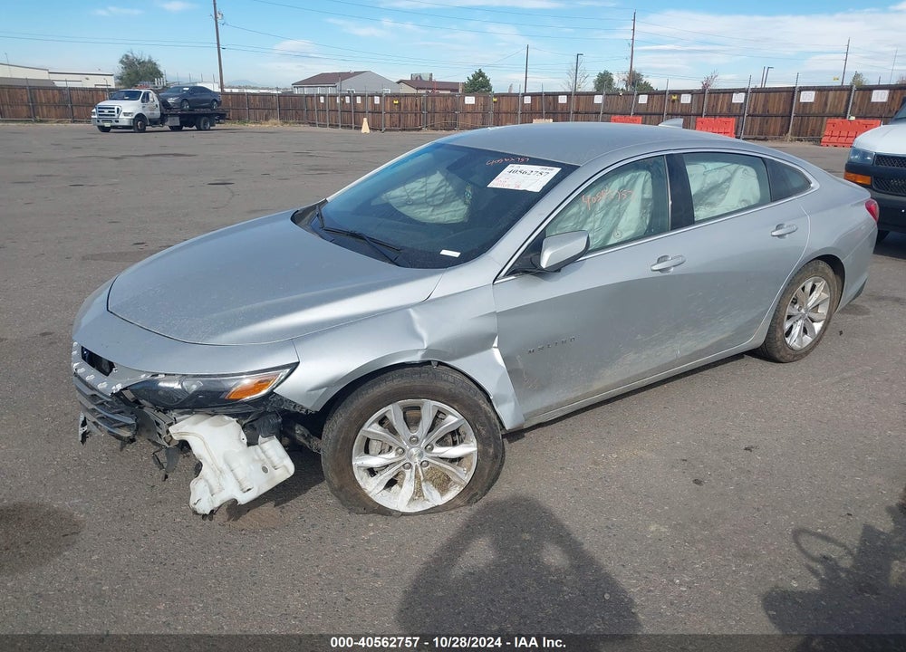 2020 CHEVROLET MALIBU FWD LT VIN: 1G1ZD5ST4LF034839