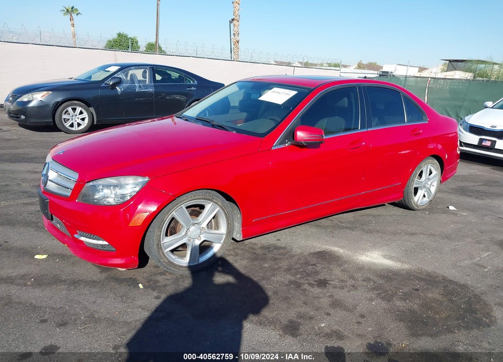 2011 MERCEDES-BENZ C 300 LUXURY 4MATIC/SPORT 4MATIC VIN: WDDGF8BB2BA502120