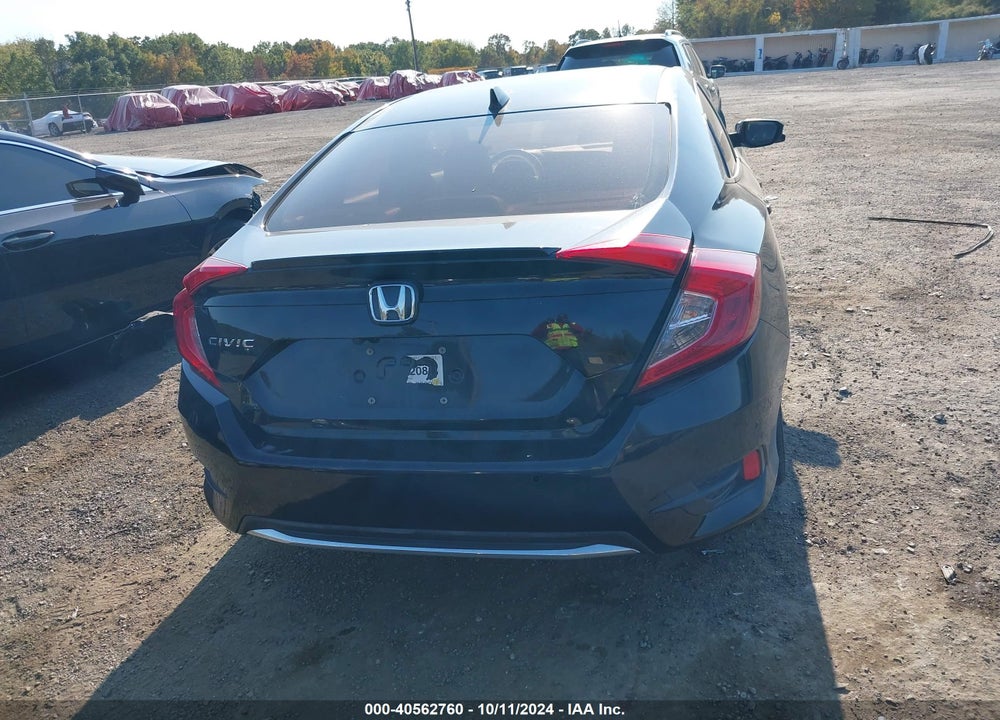 2020 HONDA CIVIC EX-L VIN: 2HGFC1F77LH681027