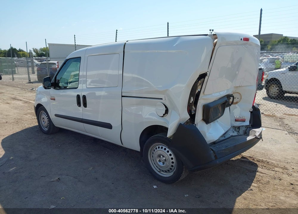 2021 RAM PROMASTER CITY TRADESMAN VIN: ZFBHRFAB8M6V75755
