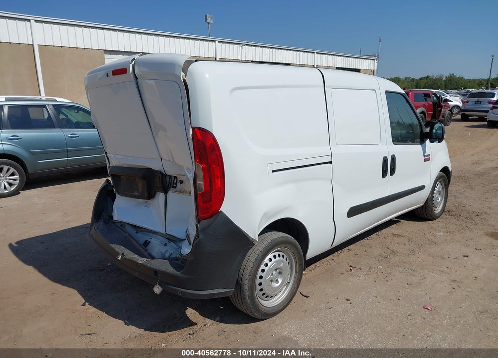 2021 RAM PROMASTER CITY TRADESMAN VIN: ZFBHRFAB8M6V75755