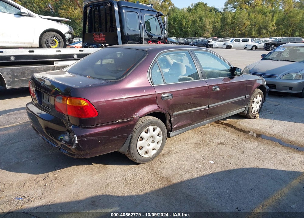 2000 HONDA CIVIC LX VIN: 1HGEJ6572YL025490