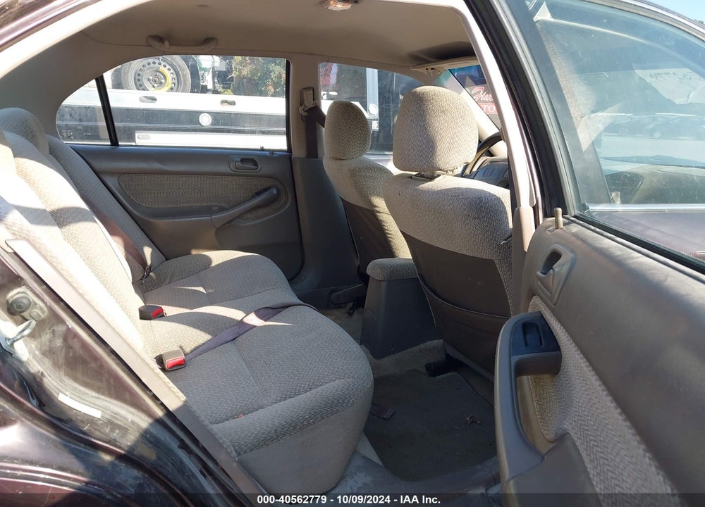 2000 HONDA CIVIC LX VIN: 1HGEJ6572YL025490