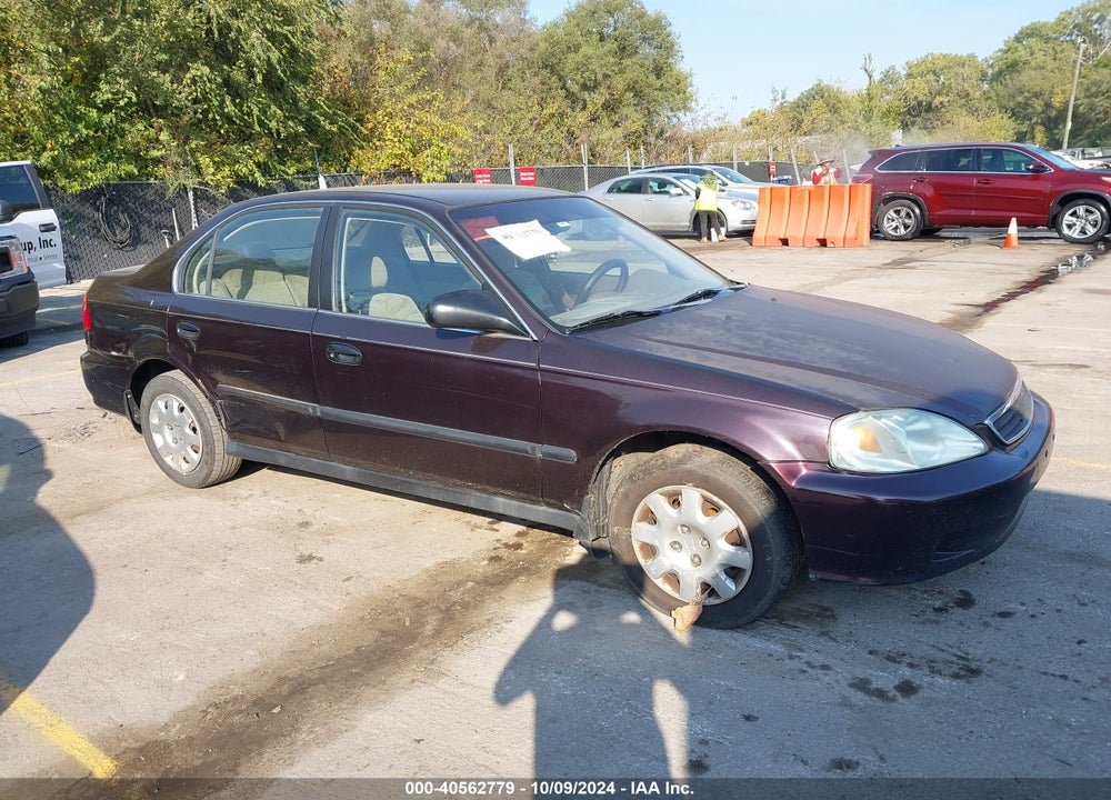 2000 HONDA CIVIC LX VIN: 1HGEJ6572YL025490