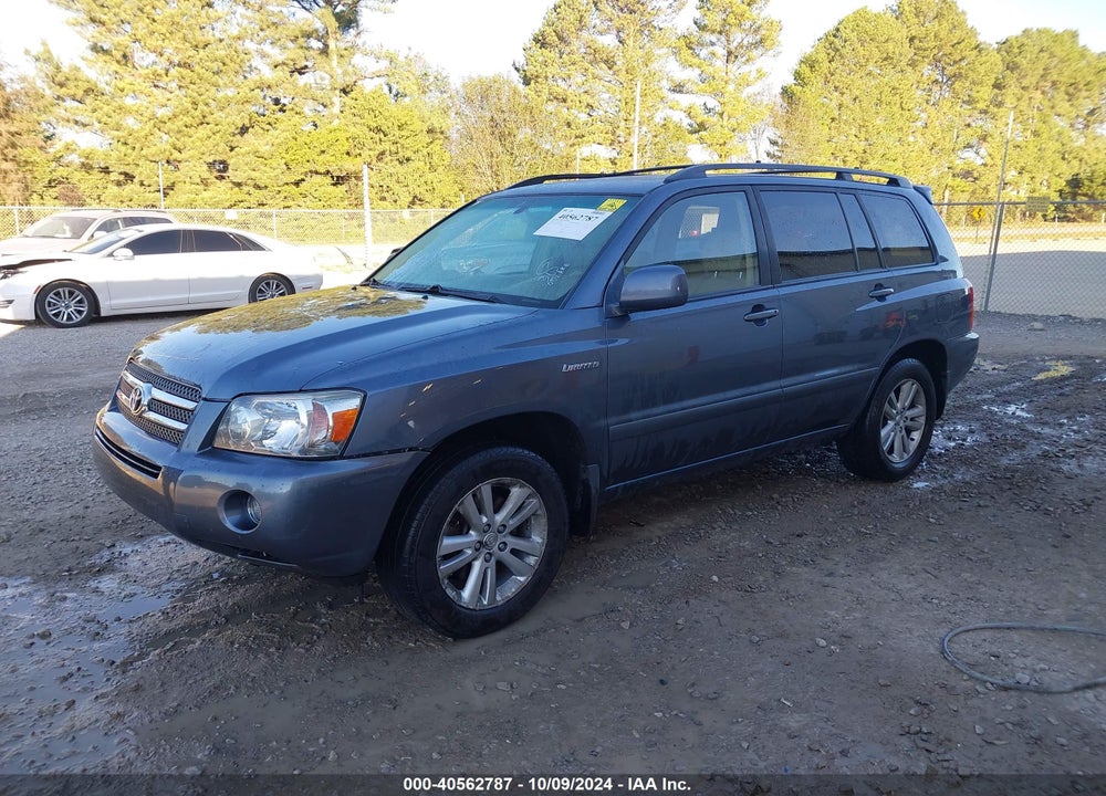 2006 TOYOTA HIGHLANDER HYBRID LIMITED V6 VIN: JTEDW21A660002181