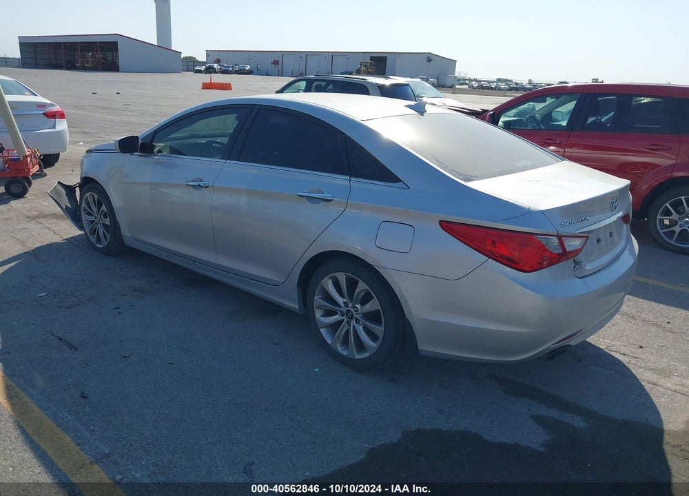2013 HYUNDAI SONATA SE VIN: 5NPEC4AC3DH729308