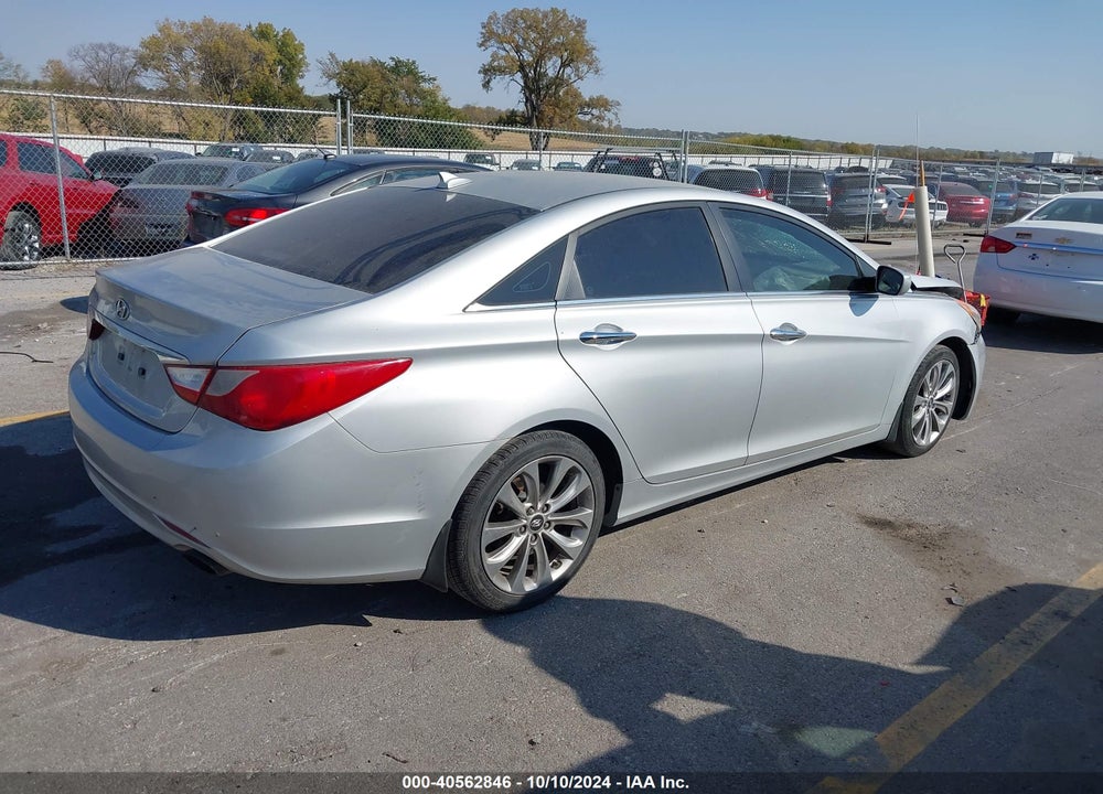 2013 HYUNDAI SONATA SE VIN: 5NPEC4AC3DH729308