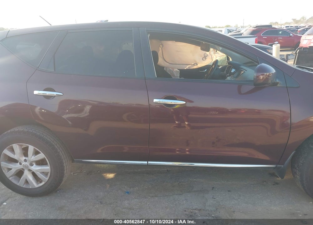 2014 NISSAN MURANO LE/S/SL/SV VIN: JN8AZ1MU8EW407702