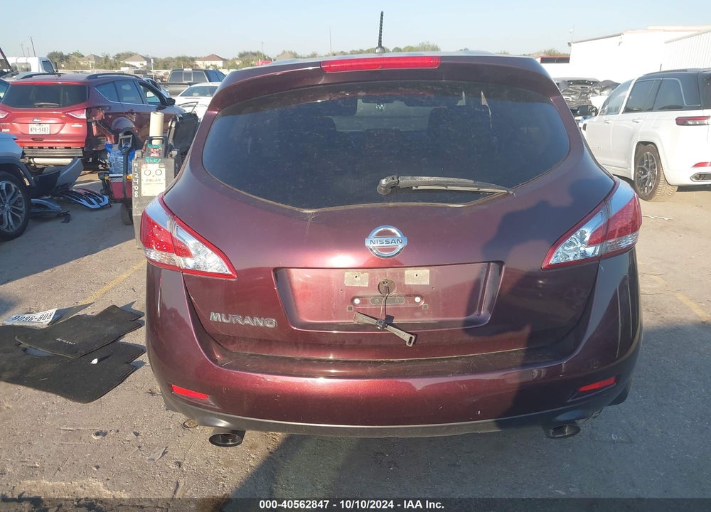 2014 NISSAN MURANO LE/S/SL/SV VIN: JN8AZ1MU8EW407702