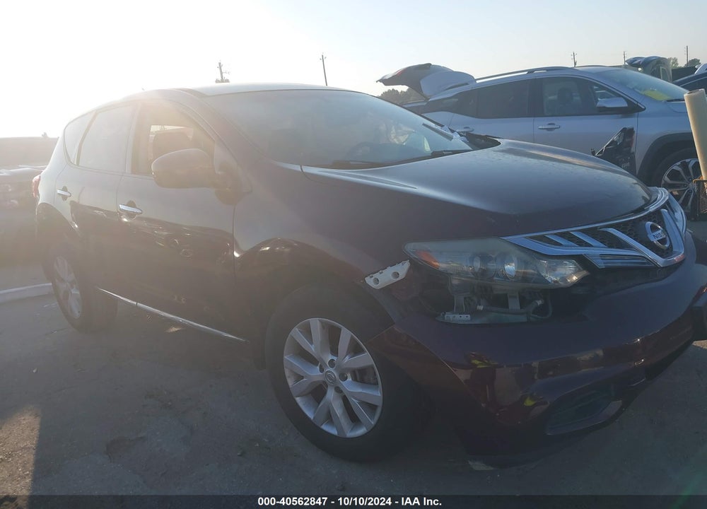 2014 NISSAN MURANO LE/S/SL/SV VIN: JN8AZ1MU8EW407702