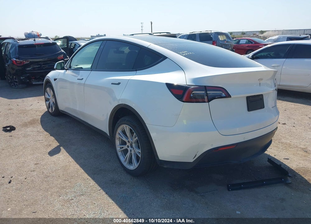 2021 TESLA MODEL Y LONG RANGE DUAL MOTOR ALL-WHEEL DRIVE VIN: 5YJYGAEE9MF189909
