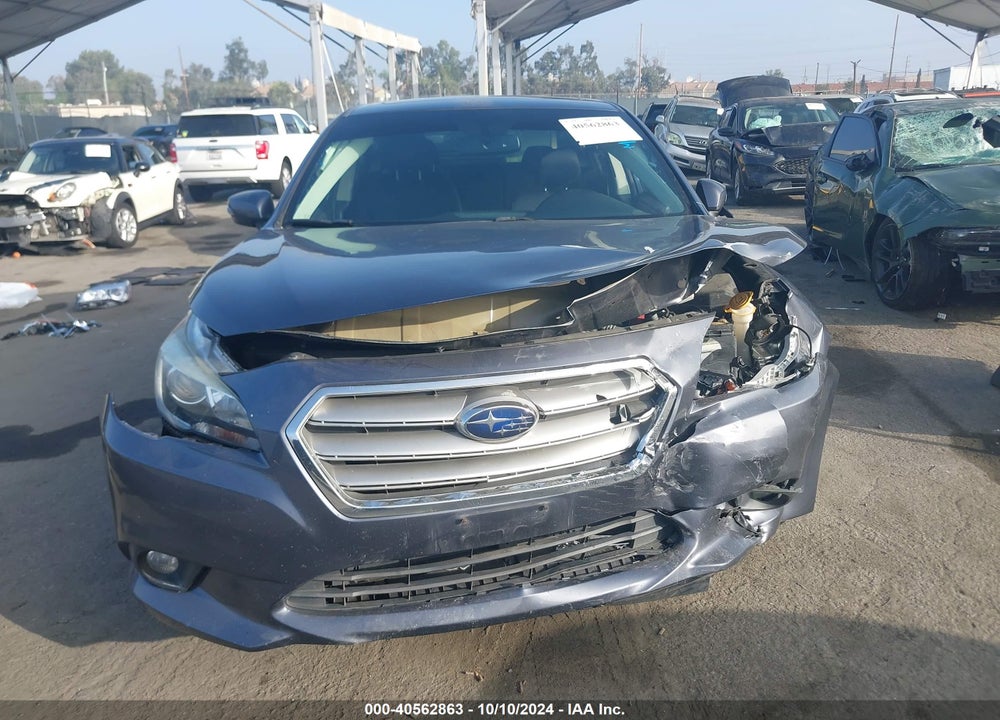 2016 SUBARU LEGACY 2.5I PREMIUM VIN: 4S3BNAH61G3051329