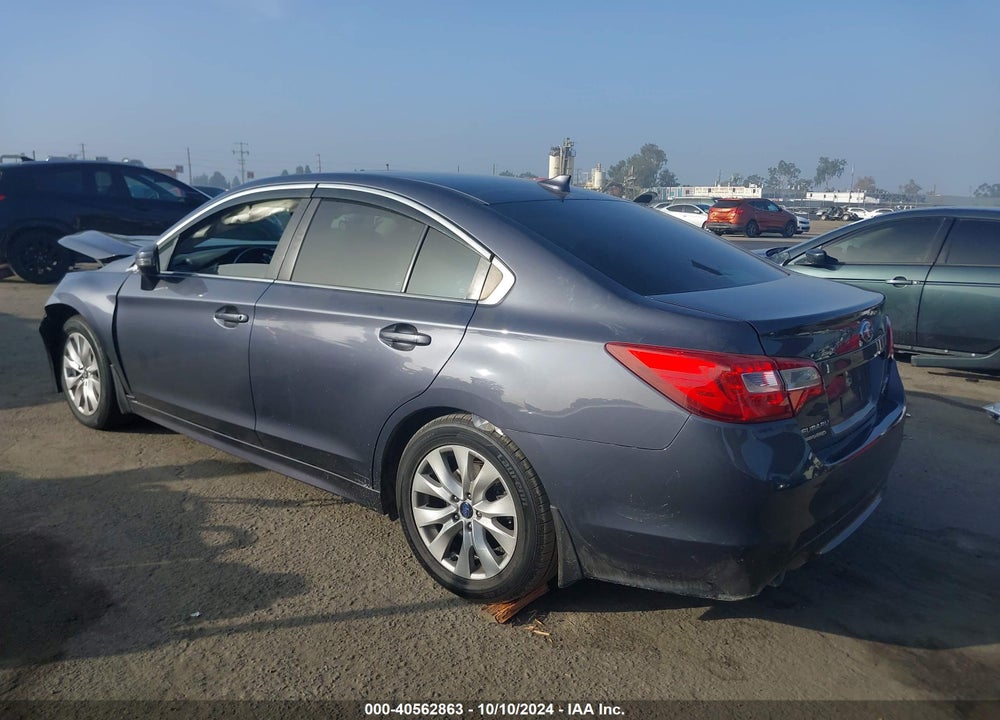2016 SUBARU LEGACY 2.5I PREMIUM VIN: 4S3BNAH61G3051329