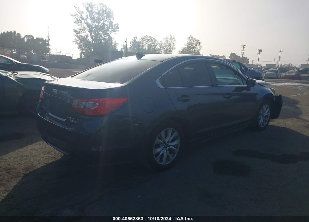 2016 SUBARU LEGACY 2.5I PREMIUM VIN: 4S3BNAH61G3051329