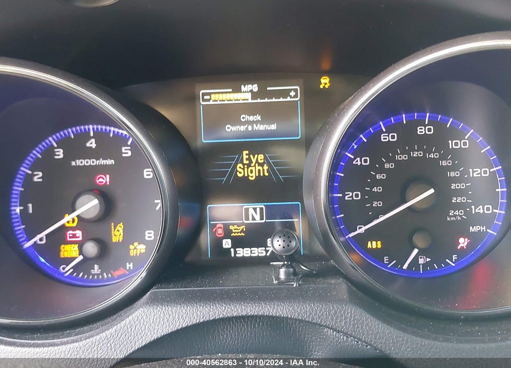 2016 SUBARU LEGACY 2.5I PREMIUM VIN: 4S3BNAH61G3051329