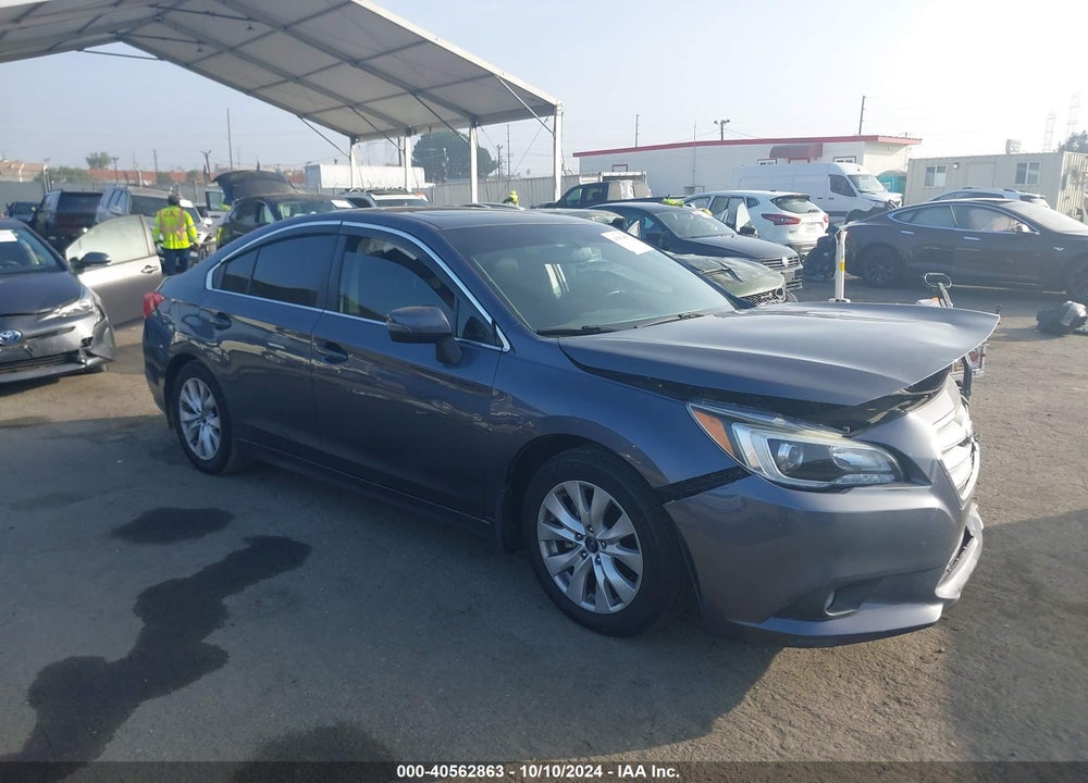 2016 SUBARU LEGACY 2.5I PREMIUM VIN: 4S3BNAH61G3051329