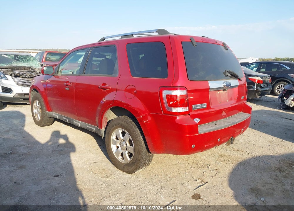 2011 FORD ESCAPE LIMITED VIN: 1FMCU9EG3BKA44086
