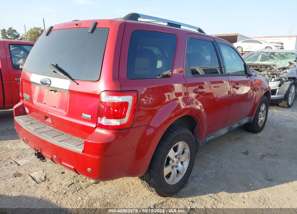 2011 FORD ESCAPE LIMITED VIN: 1FMCU9EG3BKA44086