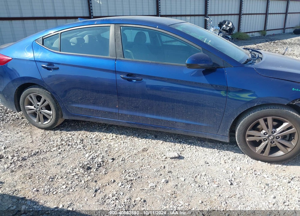 2018 HYUNDAI ELANTRA SEL VIN: 5NPD84LF1JH217966