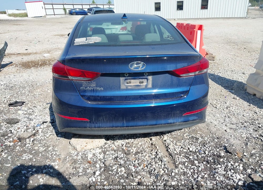 2018 HYUNDAI ELANTRA SEL VIN: 5NPD84LF1JH217966