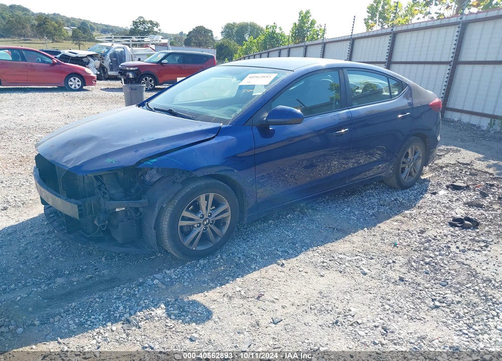 2018 HYUNDAI ELANTRA SEL VIN: 5NPD84LF1JH217966