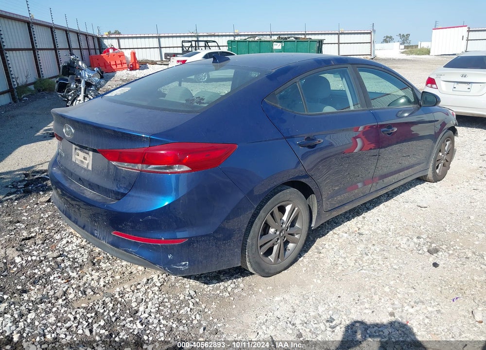 2018 HYUNDAI ELANTRA SEL VIN: 5NPD84LF1JH217966
