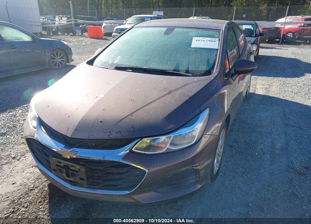 2019 CHEVROLET CRUZE LS VIN: 1G1BC5SM4K7112784