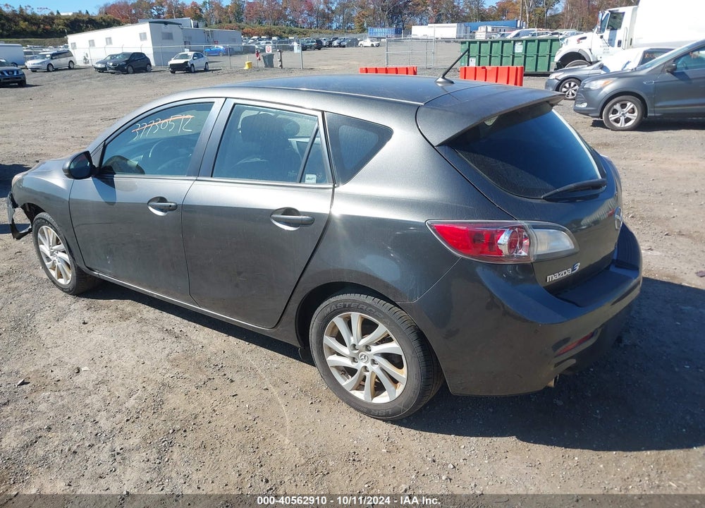 2012 MAZDA 3 I TOURING VIN: JM1BL1L85C1634801