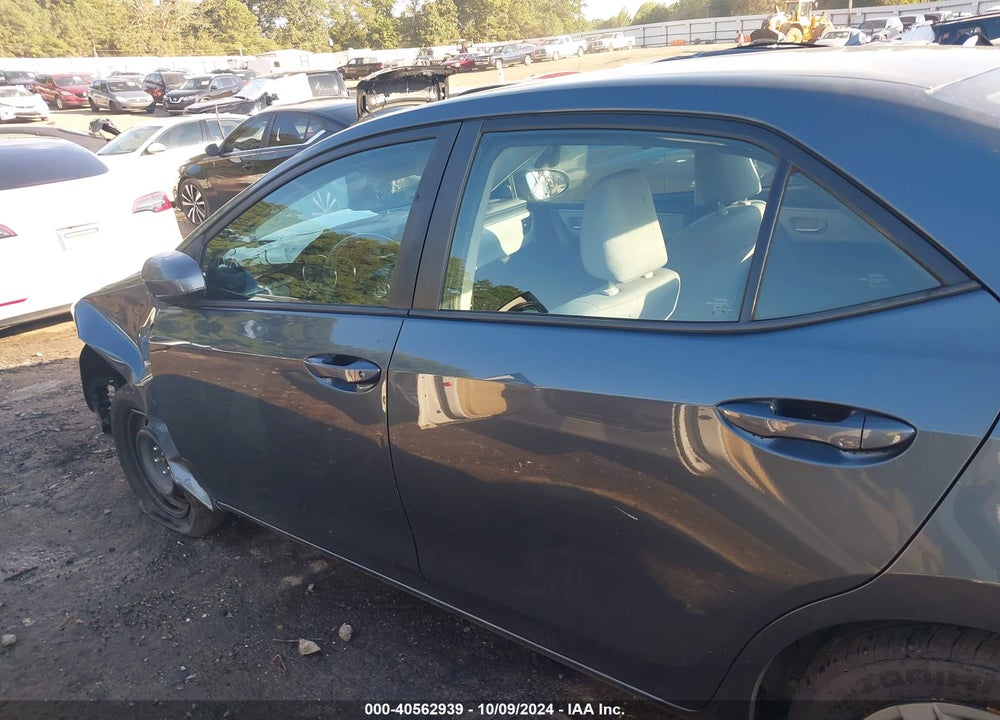 2016 TOYOTA COROLLA VIN: 2T1BURHE5GC625057