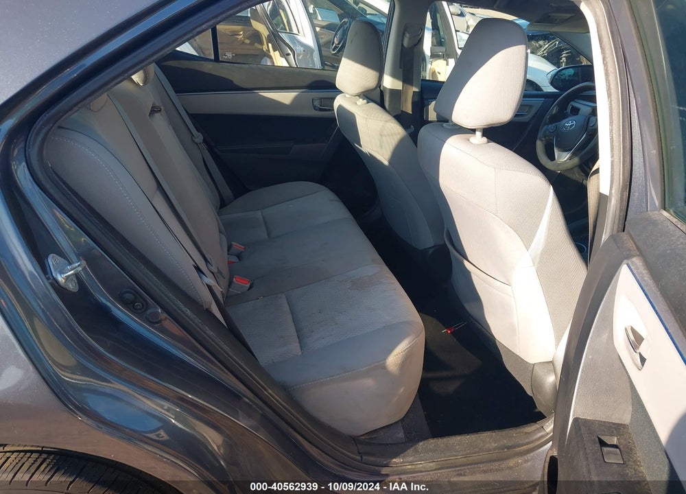 2016 TOYOTA COROLLA VIN: 2T1BURHE5GC625057