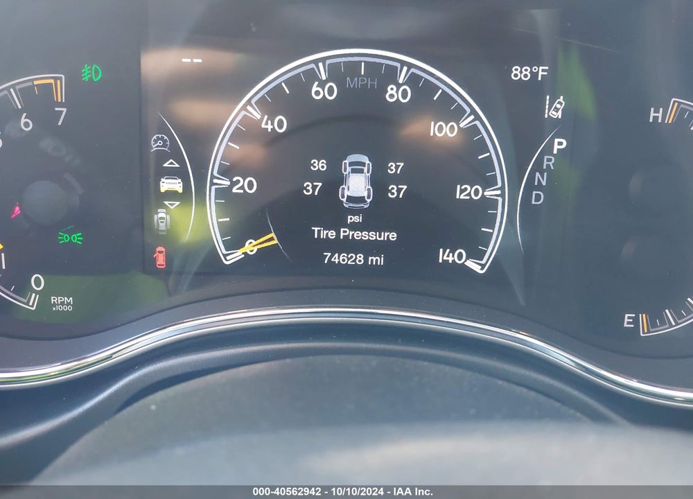 2019 JEEP GRAND CHEROKEE TRAILHAWK 4X4 VIN: 1C4RJFLG9KC838898