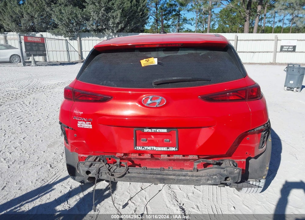 2019 HYUNDAI KONA SE VIN: KM8K12AA5KU286654
