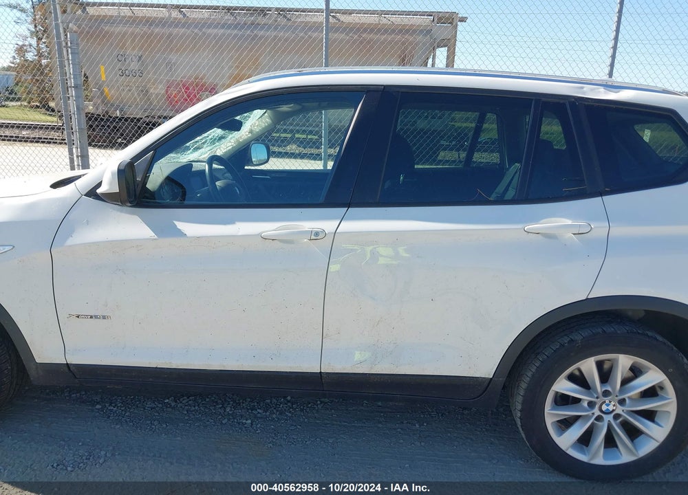 2014 BMW X3 XDRIVE28I VIN: 5UXWX9C56E0D43728