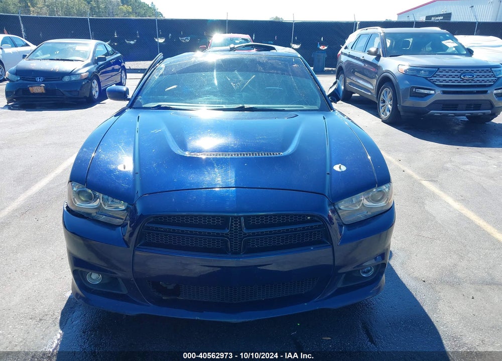 2014 DODGE CHARGER SRT8 VIN: 2C3CDXEJ8EH205553