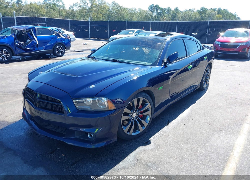 2014 DODGE CHARGER SRT8 VIN: 2C3CDXEJ8EH205553