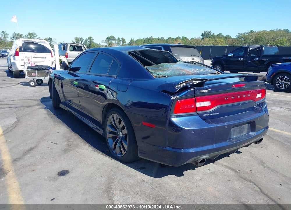 2014 DODGE CHARGER SRT8 VIN: 2C3CDXEJ8EH205553