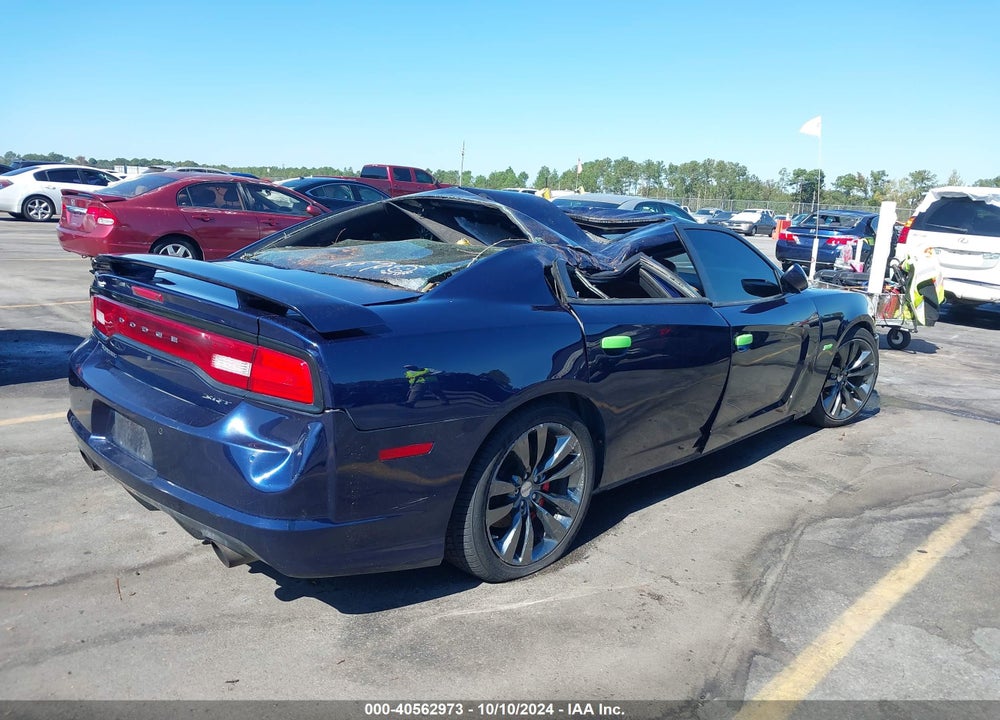 2014 DODGE CHARGER SRT8 VIN: 2C3CDXEJ8EH205553