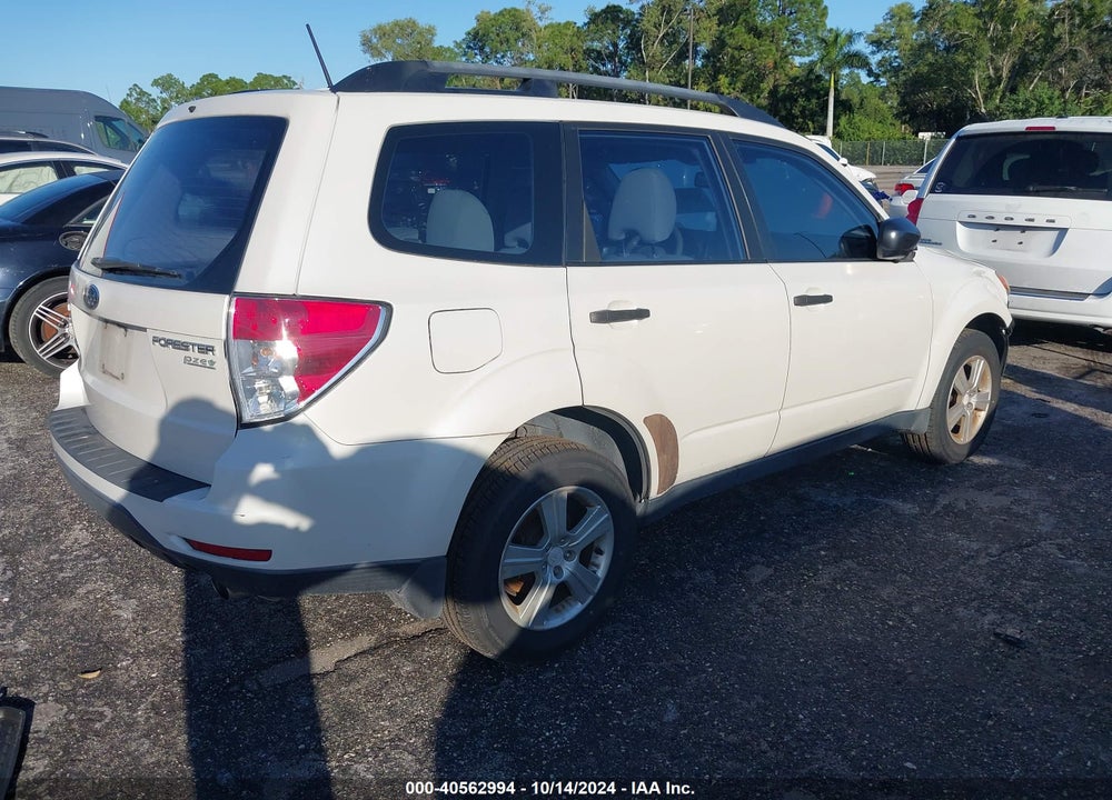 2012 SUBARU FORESTER 2.5X VIN: JF2SHABC2CH430540