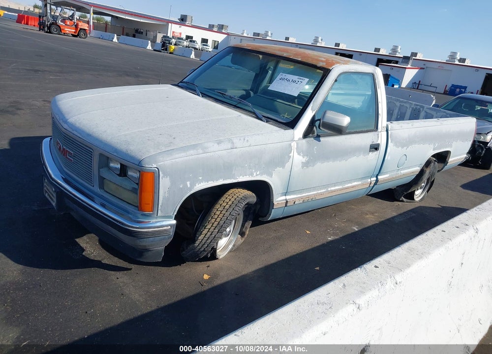 1989 GMC SIERRA C1500 VIN: 1GTDC14K1KZ522029