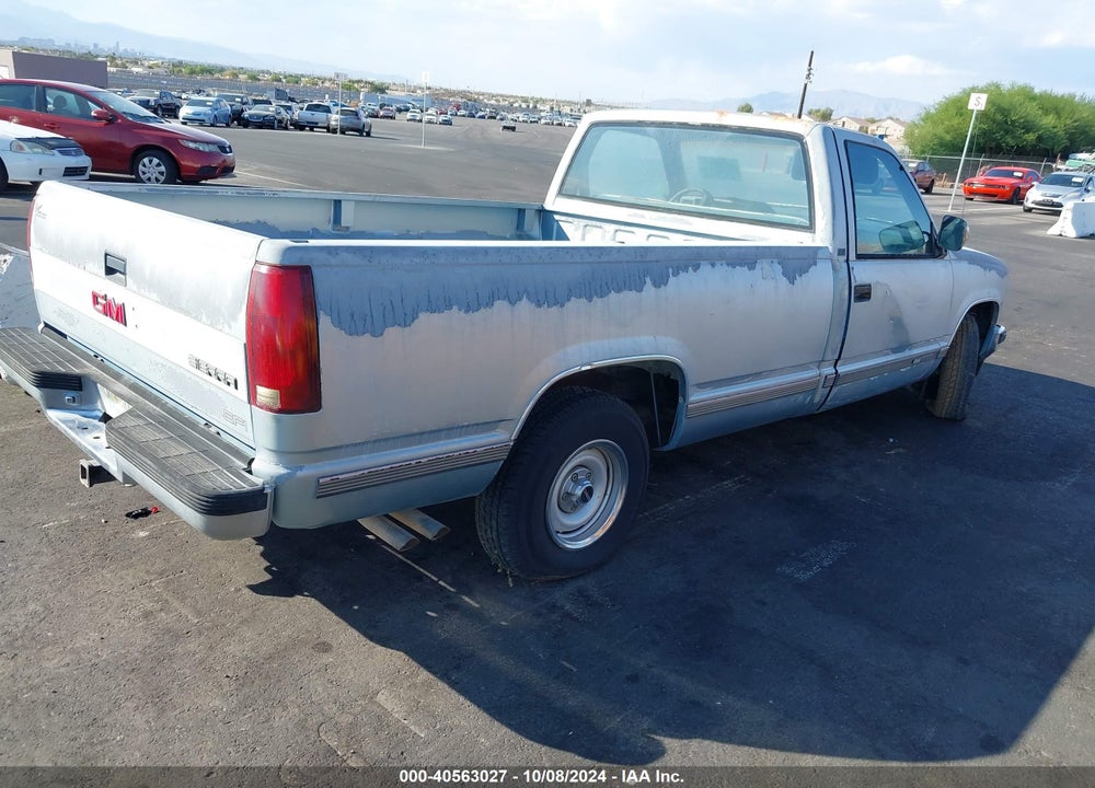 1989 GMC SIERRA C1500 VIN: 1GTDC14K1KZ522029