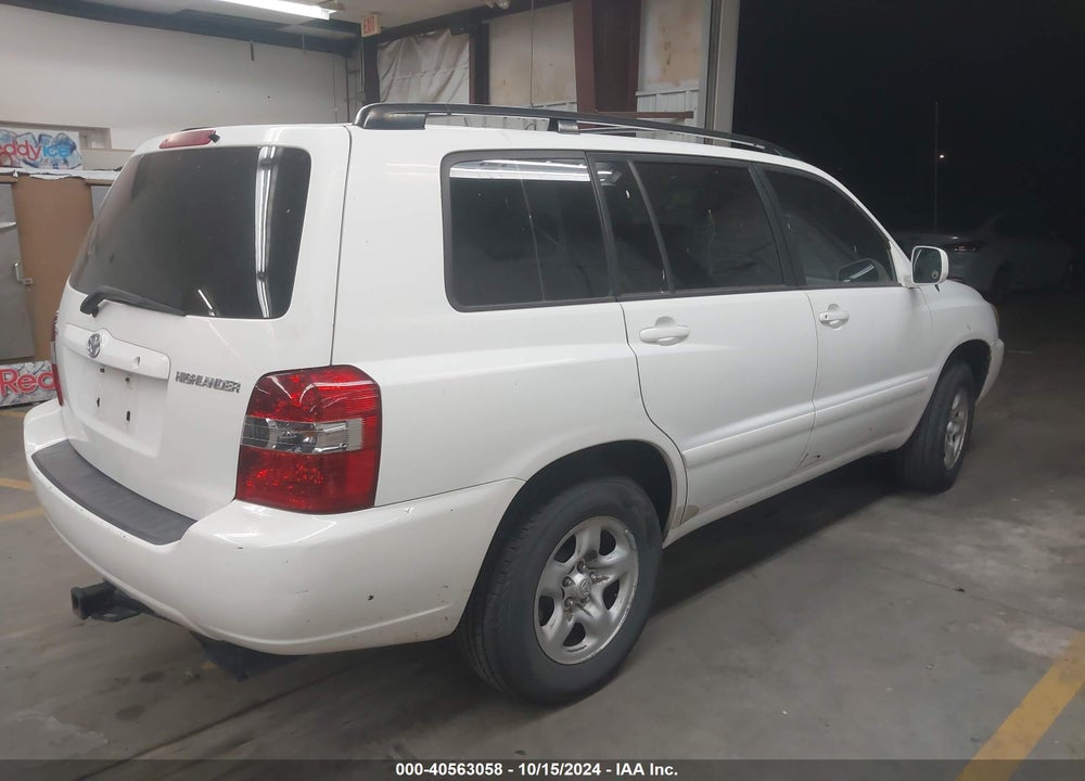 2005 TOYOTA HIGHLANDER VIN: JTEGD21A650119146