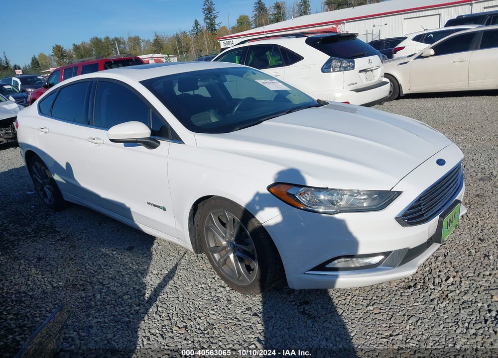 2017 FORD FUSION HYBRID SE VIN: 3FA6P0LU7HR356967