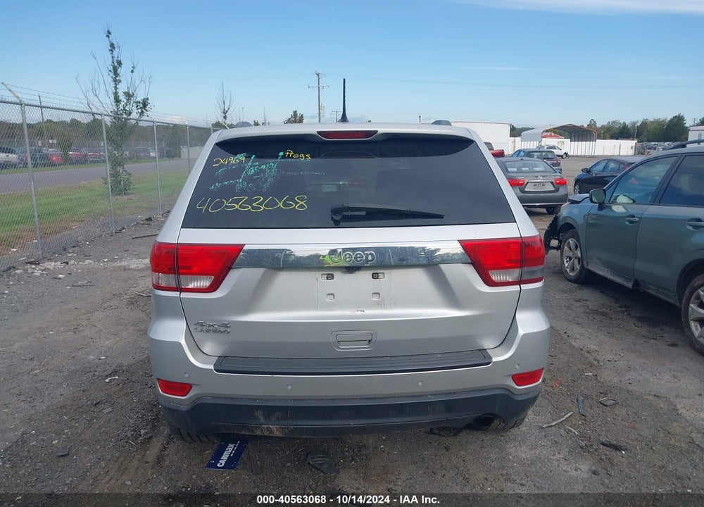 2012 JEEP GRAND CHEROKEE LAREDO VIN: 1C4RJFAG6CC156551