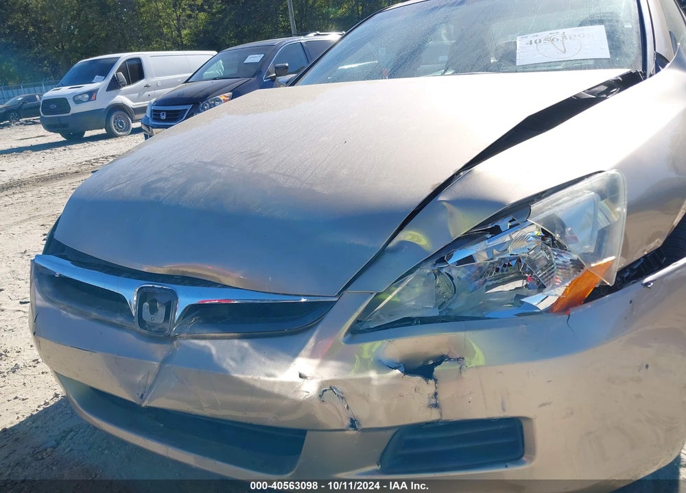 2007 HONDA ACCORD 2.4 EX VIN: 1HGCM56807A028799