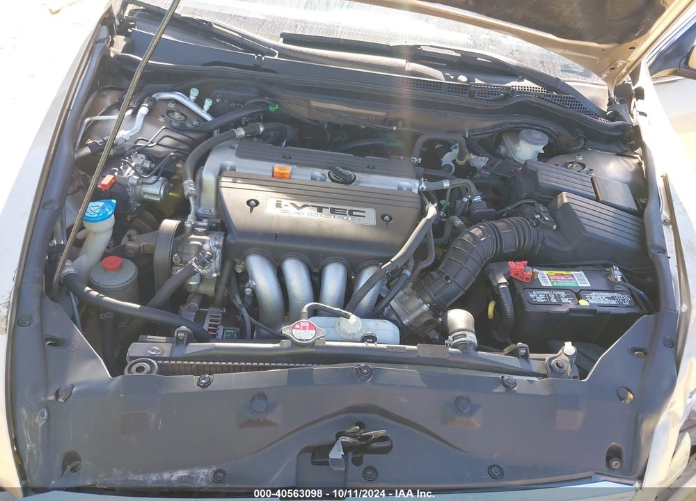 2007 HONDA ACCORD 2.4 EX VIN: 1HGCM56807A028799
