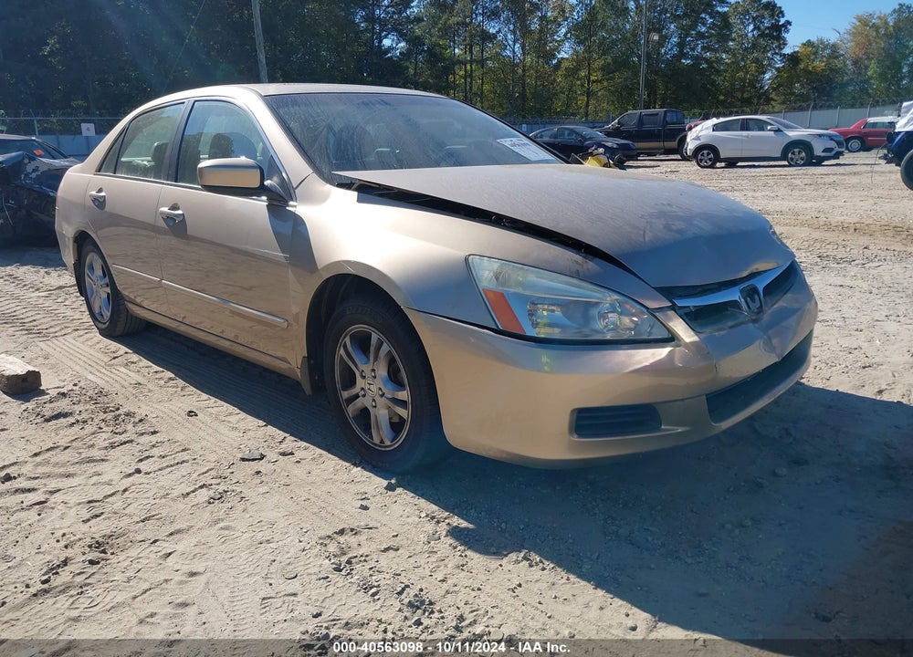 2007 HONDA ACCORD 2.4 EX VIN: 1HGCM56807A028799